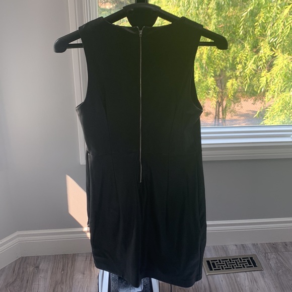 Trendy Dynamite Faux Leather Dress - Picture 4 of 4